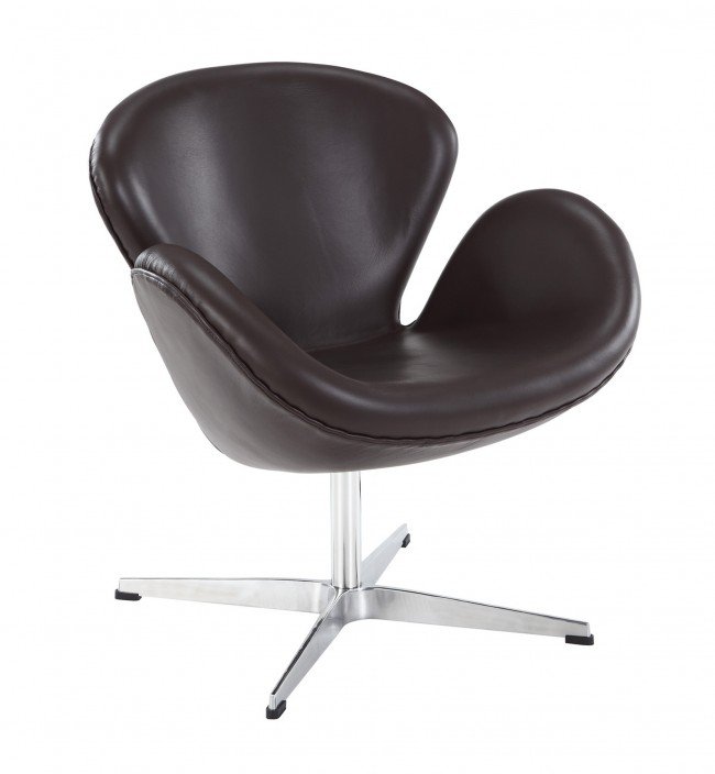 Arne Jacobsen Swan Chair Leather, Swan Chair Leather