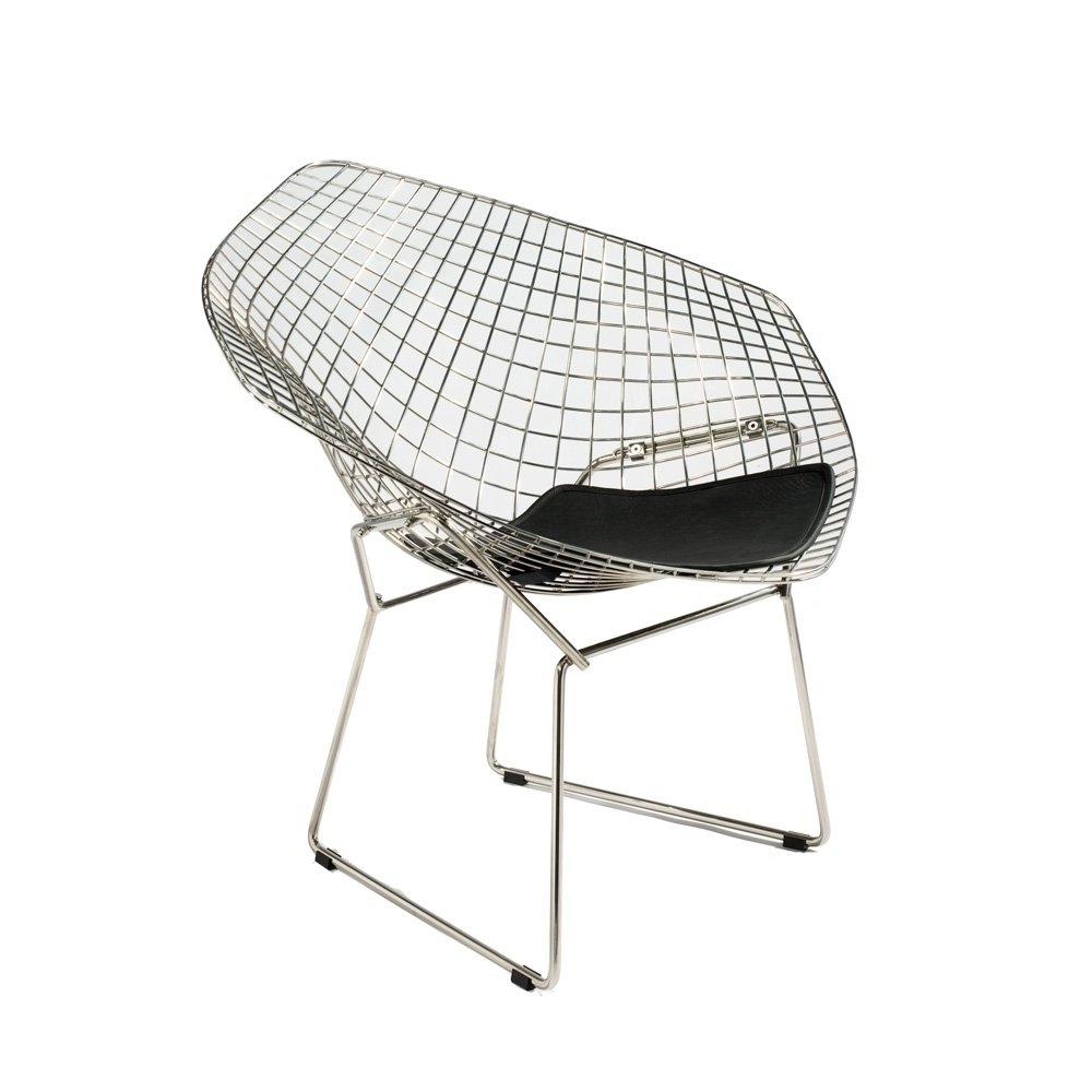 bertoia diamond wire chair
