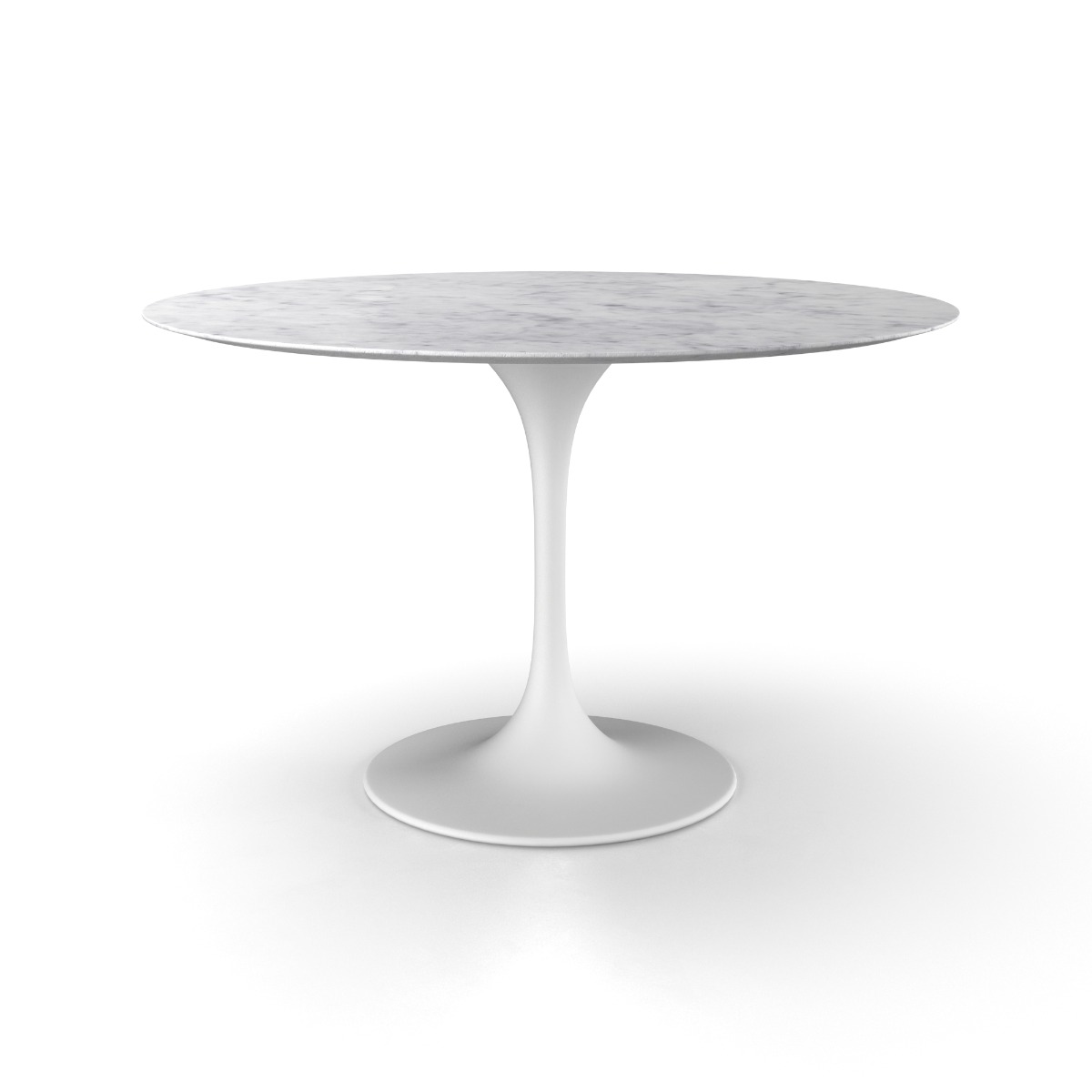 Saarinen 36 Round Tulip Marble Dining Table Eero Saarinen Njmodern Furniture
