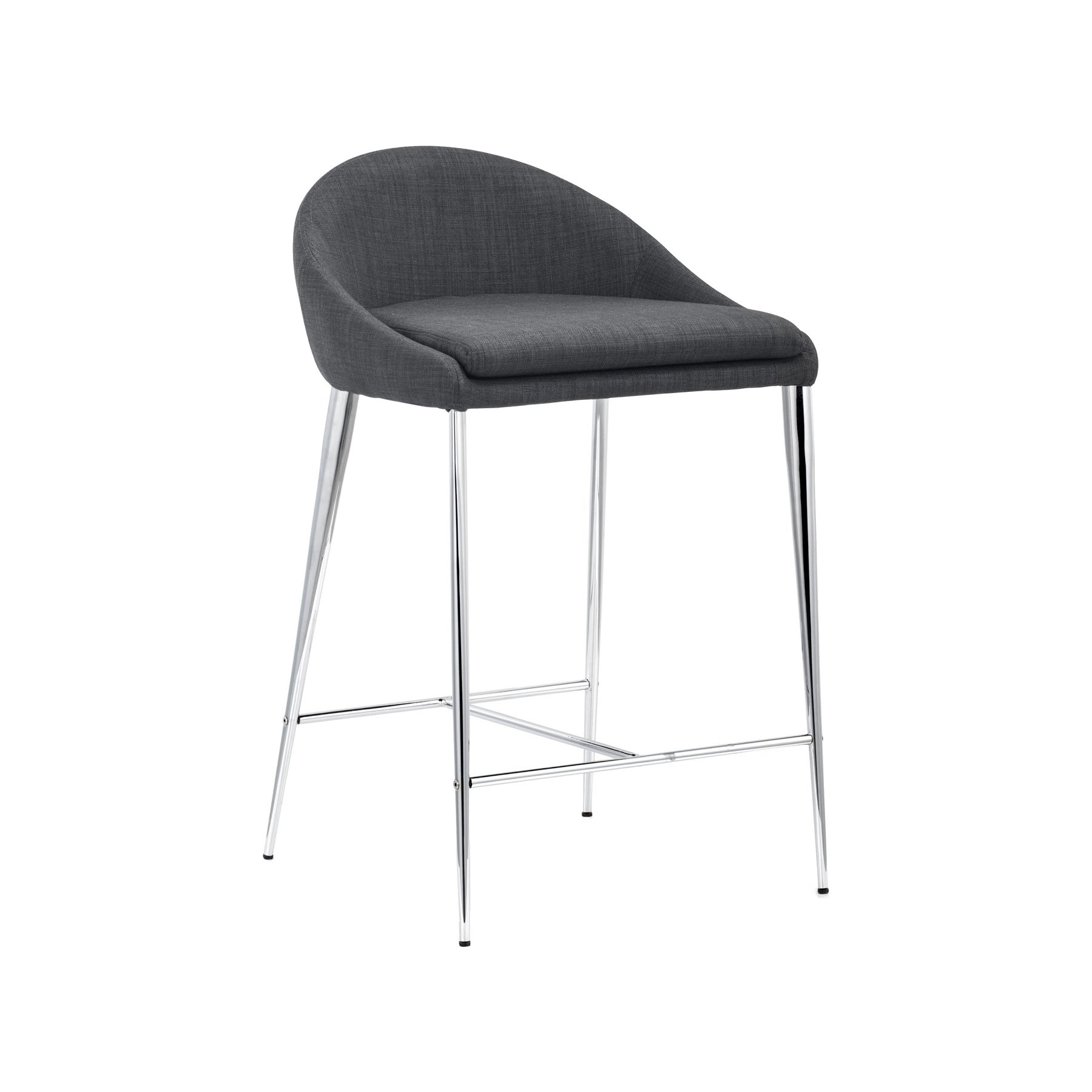Stark | Reykjavik  Counter Chair - Graphite Furniture-Living Room-Ottomans & Stools